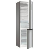 GORENJE Kühl-/Gefrierkombination NK89C0DXL, 200 cm hoch, 60 cm breit silberfarben