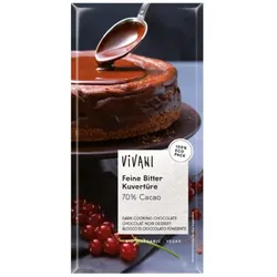 Vivani Feine Bitter Kuvertüre bio