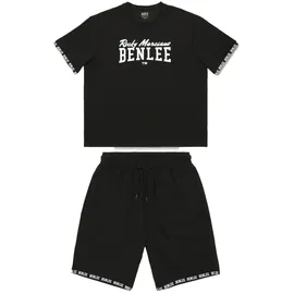 BENLEE Rocky Marciano Irstead Kurzarm-set Black/White S