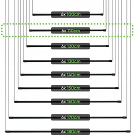 Kadax Torp 3 m schwarz