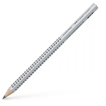 Faber-Castell Jumbo Grip Bleistifte 12 St. Silber
