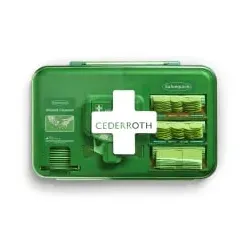 Cederroth Plasterspender Wound Care Dispenser, gefüllt 51011006 , Farbe: Beige inkl. Gratis Erstbefüllung