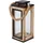 Mojawo Laterne 32cm Holz/Metalldach