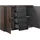 Home Affaire Sigma 132 x 94 x 40 cm Braun / Schwarz