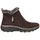 SKECHERS Easy GOING - HIGH Zip - Chocolate Leder/Synthetik Größe: 35 braun - 35
