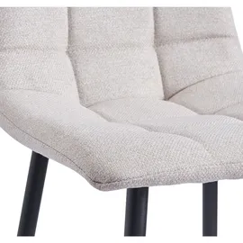 Möbel Kraft Barhocker 2er-Set ¦ beige ¦ Maße (cm): B: 46,5 H: 102