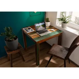 MASSIVMOEBEL24.DE Altholz 80 x 76 x 80 cm mehrfarbig