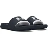 Slides Badelatschen Herren 001 black/black white 41