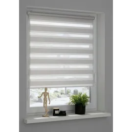 Schöner Wohnen Doppelrollo Tilda 60 x 150 cm beige