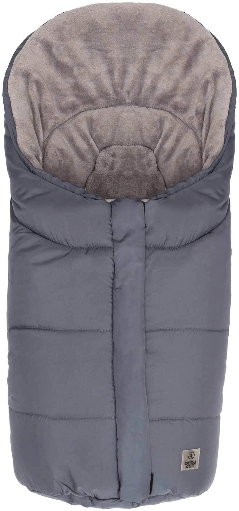 babycab Winterfußsack Hella für Babyschale, Tragewanne, grau