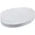 Franken Moderationskarten Oval, 190 x 110 mm, 500 Stück, weiß, UMZ 1119 09