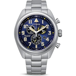 Citizen Solaruhr, CITIZEN Herren Analog Quarz Uhr mit Titan Armband AT2480-81L Solaruhr