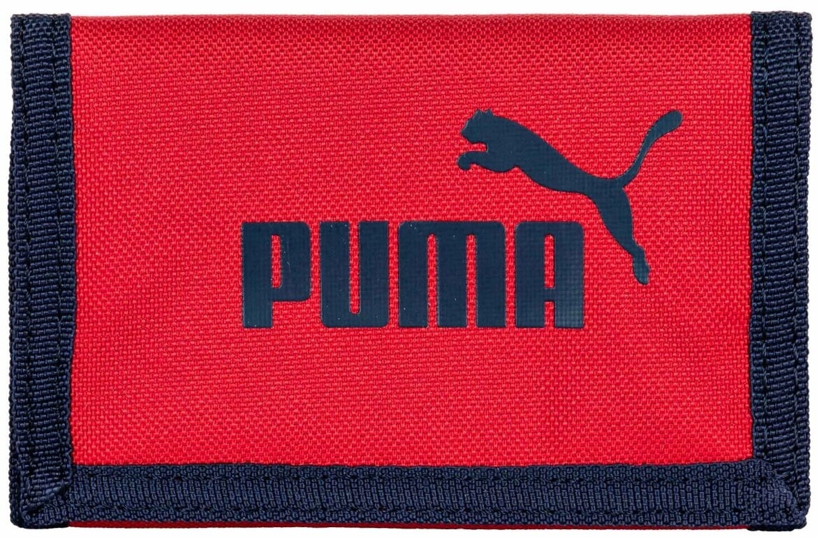 PUMA Unisex Geldbeutel - Phase Wallet, Logoprint, 8x13x2cm (HxBxT) Rot