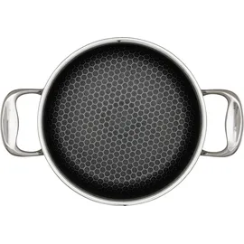 hensslers Topf-Set 5-tlg. Universaltopf Ø 20 cm + Universaltopf Ø 24 cm + Stielkasserolle