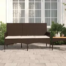 vidaXL Gartenbank 51 x 85 x 51 cm Braun