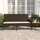 vidaXL Gartenbank 51 x 85 x 51 cm Braun