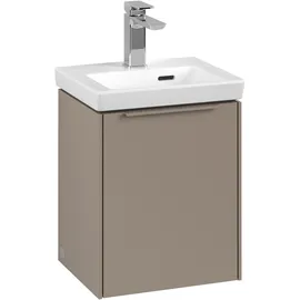 Villeroy & Boch Waschbeckenunterschrank 1 Tür 35,1 x 42,9 x 30,9 cm Schwarz