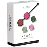 «Kewos» Black/Cerise, Kegel Workout System, Kugelset (4 Stück) 4 St