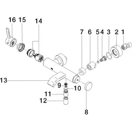 Dornbracht IMO Einhandwannenmischer Chrom