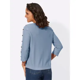 Casual Looks 3/4-Arm-Pullover Blau 40