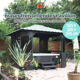 Canadian Spa Fraser 305 x 305 x 295 cm Braun