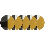 GESSI HI-FI ART-Griffeinsatz-Set 5 Stück, In selbiger Farbe, 66605289, Farbe: Accent ART