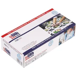 Ulith Vinyl Einweghandschuhe Gr. M (7-8) transparent 100 Stück Schutzhandschuhe