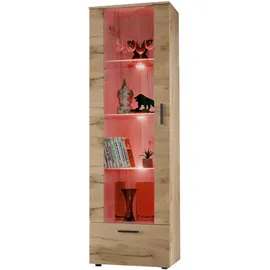 komodee Vitrine, Alessandria A2 Wotan/Wotan 60x192x42 cm,