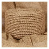 vidaXL Seil 100% Jute 12 mm 100 m