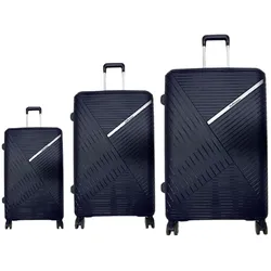 Leichtes Hartschalenkofferset 3-tlg. Koffer Set mit Doppel-Rädern