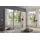 WIMEX Schwebetürenschrank England 270 x 208 x 65 cm Grau/Schwarz