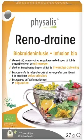 Physalis Reno-Draine Bio-Kräuter-Infusion 20 Beutel
