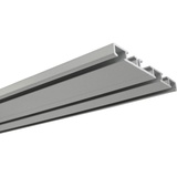 GARDINIA Aluminium-Vorhangschiene 3-läufig 150 cm aluminium