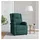 vidaXL Relaxsessel Dunkelgrün Stoff 93 x 98 x 93 cm Grün mit verstellbarer Rückenlehne