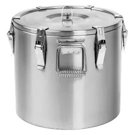 Stalgast Thermobehälter aus rostfreiem Edelstahl, Basic Line, 30 Liter