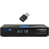 Octagon SFX6018 S2+IP Full HD Sat IP-Receiver mit 300Mbit/s WLAN Stick (Linux E2 & Define, DVB-S2)