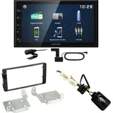 Kenwood DMX129DAB DAB+ Bluetooth USB Einbauset für Mitsubishi ASX ab 2015
