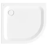 Bette BetteCorner Viertelkreis-Duschwanne, ungleichschenklig, 900x750x35mm, 8159000 Farbe: Weiß