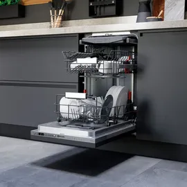 Bauknecht BSIO 3O35 PFE X Einbau-Geschirrspüler (vollintegrierbar, 448 mm breit)
