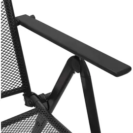 vidaXL Klappstühle 310153 57 x 94 x 104 cm anthrazit 4 St.