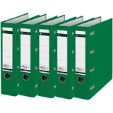 Leitz Doppelordner DIN A4 82 mm Grün 5 St.
