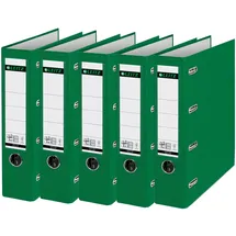 Leitz Doppelordner DIN A4 82 mm Grün 5 St.