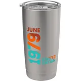 Seit Juni 1979 Jahr 1979 Retro 1979 Vintage 1979 Edition Doppelwandiger Edelstahl-Thermobecher