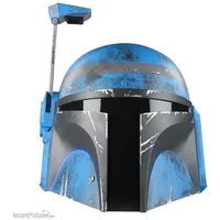 Hasbro HASF7686 - Star Wars: The Mandalorian Black Series Elektronischer Helm Axe Woves