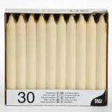 Papstar 30 STARPAK Kerzen creme