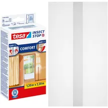 Tesa Insect Stop Magnetvorhang 220 x 120 cm Weiß