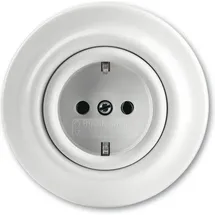 Busch-Jaeger Steckdoseneinsatz 20 EUJ-64 studioweiß 1 St.