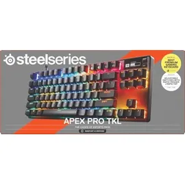 SteelSeries Apex Pro TKL Gen 3 Gaming Tastatur Schwarz