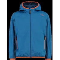 CMP - Fix Hood Softshelljacke Kinder pacific - blau