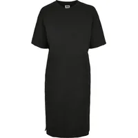 URBAN CLASSICS Dress Organic Oversized Slit Kurzarm-T-Shirt Black L